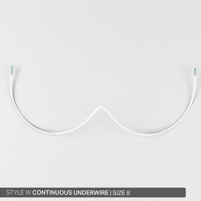 STYLE W CONTINUOUS NYLON-COATED UNDERWIRE