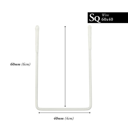 60MM x 40MM NYLON-COATED SQUARE-WIRE
