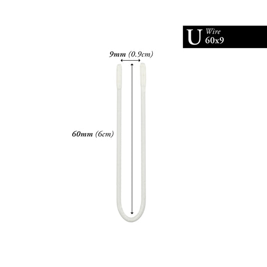 60MM x 9MM NYLON-COATED U-WIRE