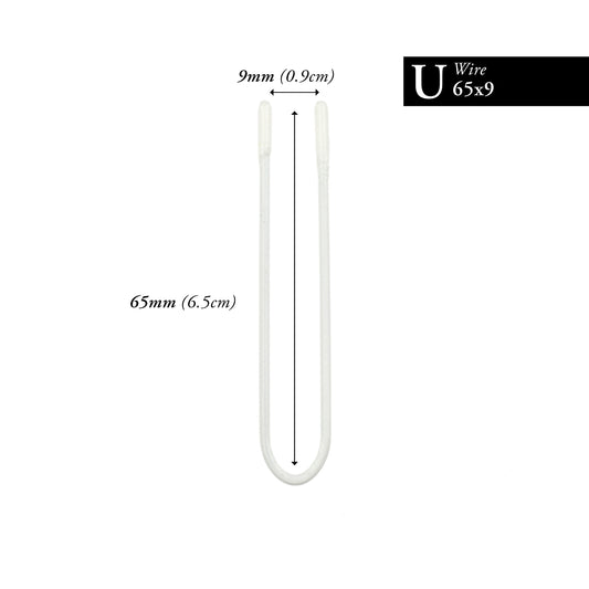 65MM x 9MM NYLON-COATED U-WIRE