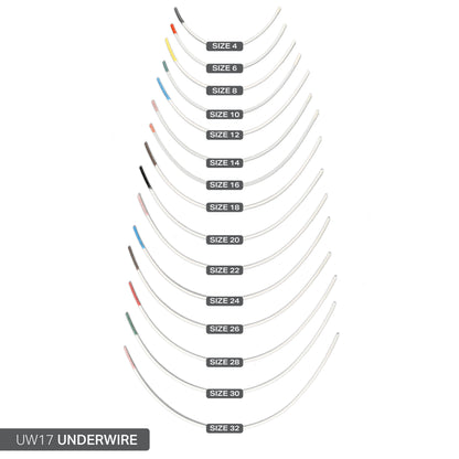 STYLE UW17 COATED UNDERWIRES