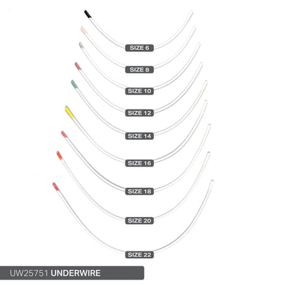 STYLE UW25751 COATED UNDERWIRES