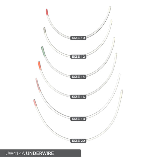 STYLE 414 NYLON-COATED UNDERWIRES