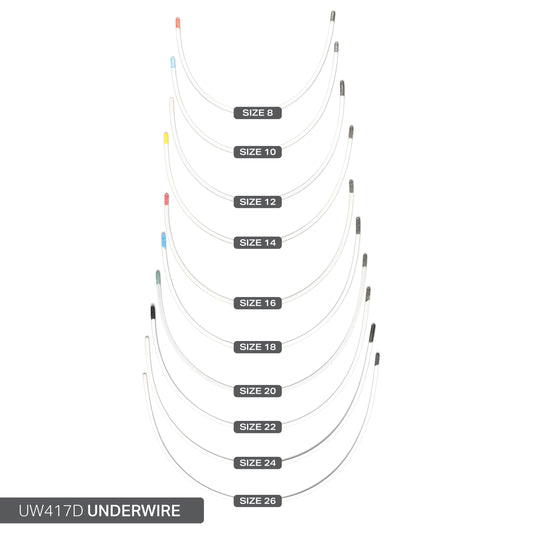 STYLE UW417 COATED UNDERWIRES 'D'