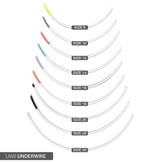 STYLE 6 NYLON-COATED UNDERWIRES