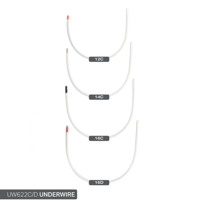 STYLE UW622 COATED MATERNITY & NURSING BRA UNDERWIRES