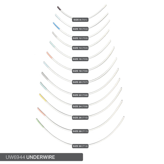STYLE 6944 NYLON-COATED UNDERWIRES