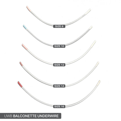 STYLE UWB BALCONETTE COATED BRA UNDERWIRES