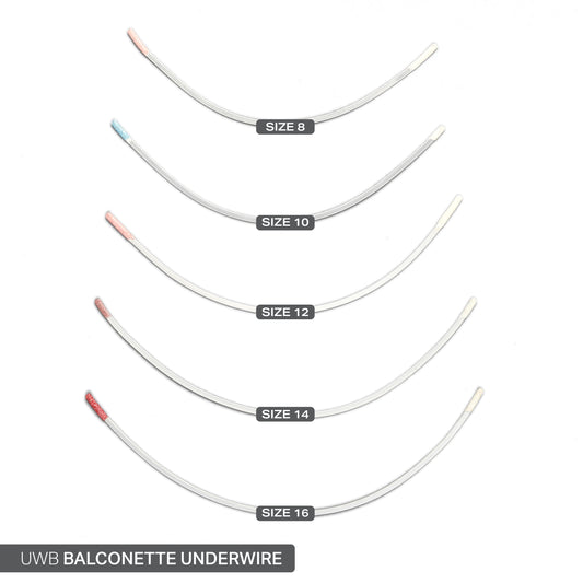 STYLE B NYLON-COATED UNDERWIRES