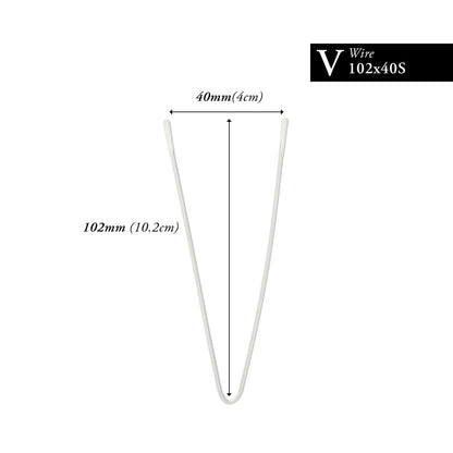 102MM x 40MM NYLON-COATED V-WIRE