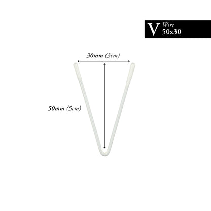 50MM x 30MM NYLON-COATED V-WIRE