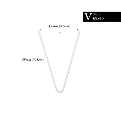 68MM x 45MM NYLON-COATED V-WIRE