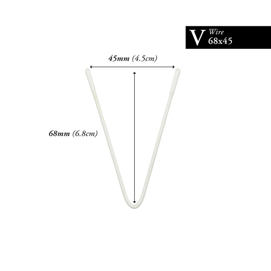 68MM x 45MM NYLON-COATED V-WIRE
