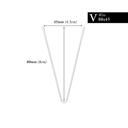 85MM x 45MM NYLON-COATED V-WIRE