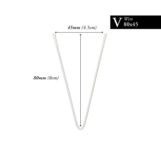 80MM x 45MM NYLON-COATED V-WIRE