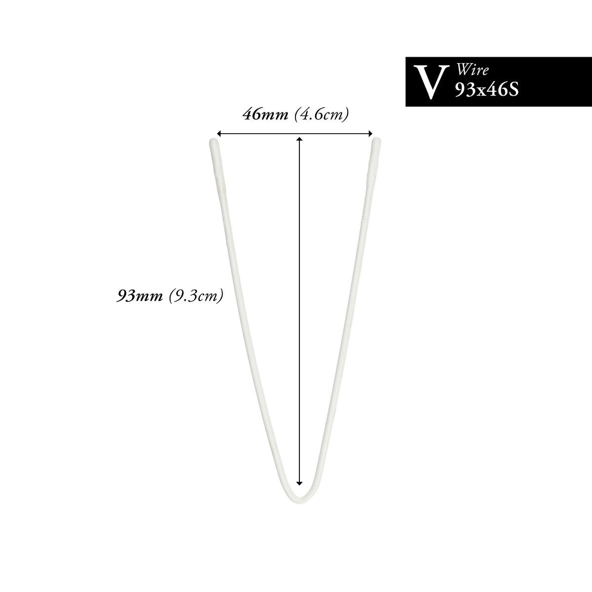93MM x 46MM NYLON-COATED V-WIRE