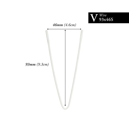 93MM x 46MM NYLON-COATED V-WIRE