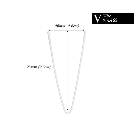 93MM x 46MM NYLON-COATED V-WIRE
