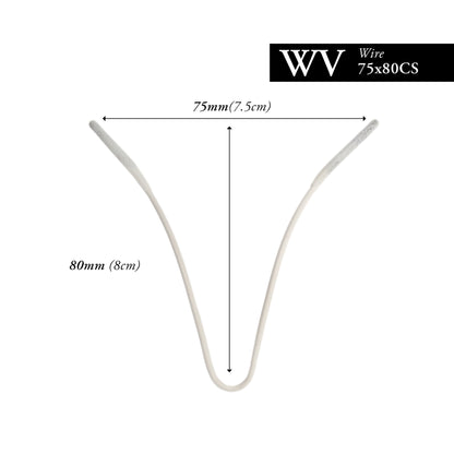 75MM x 80MM NYLON-COATED WIDE CURVED V-WIRE
