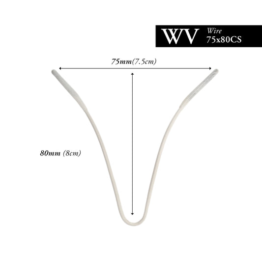 75MM x 80MM NYLON-COATED WIDE CURVED V-WIRE