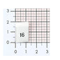 WOVEN SIZE LABEL SIZES 0 - 20 BLACK TEXT ON SATIN WHITE PACK 100