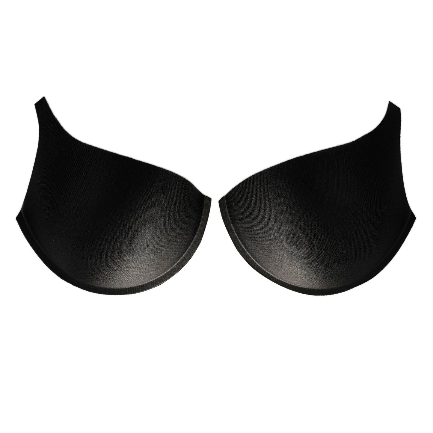 MC13 PADDED BRA CUP WITH TAB BLACK