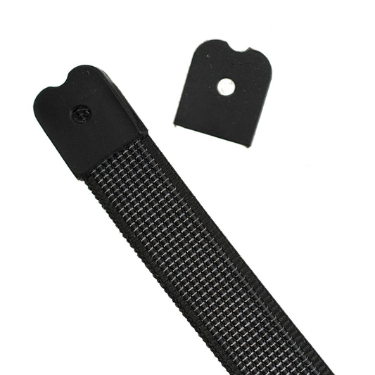 12MM END CAPS FOR SEW-IN BONING & RIGILENE BLACK