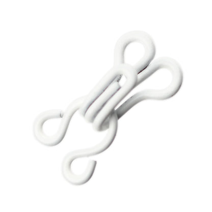 HOOKS & EYES WHITE