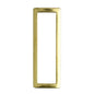 DIE-CAST METAL RECTANGLE BRASS