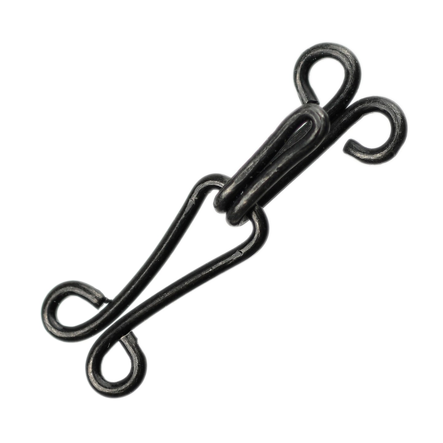 EXTRA-LARGE HOOKS & EYES BLACK