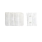 2-HOOK/ 3-ROW 10MM PLUSH BRA HOOK & EYE BACK WHITE