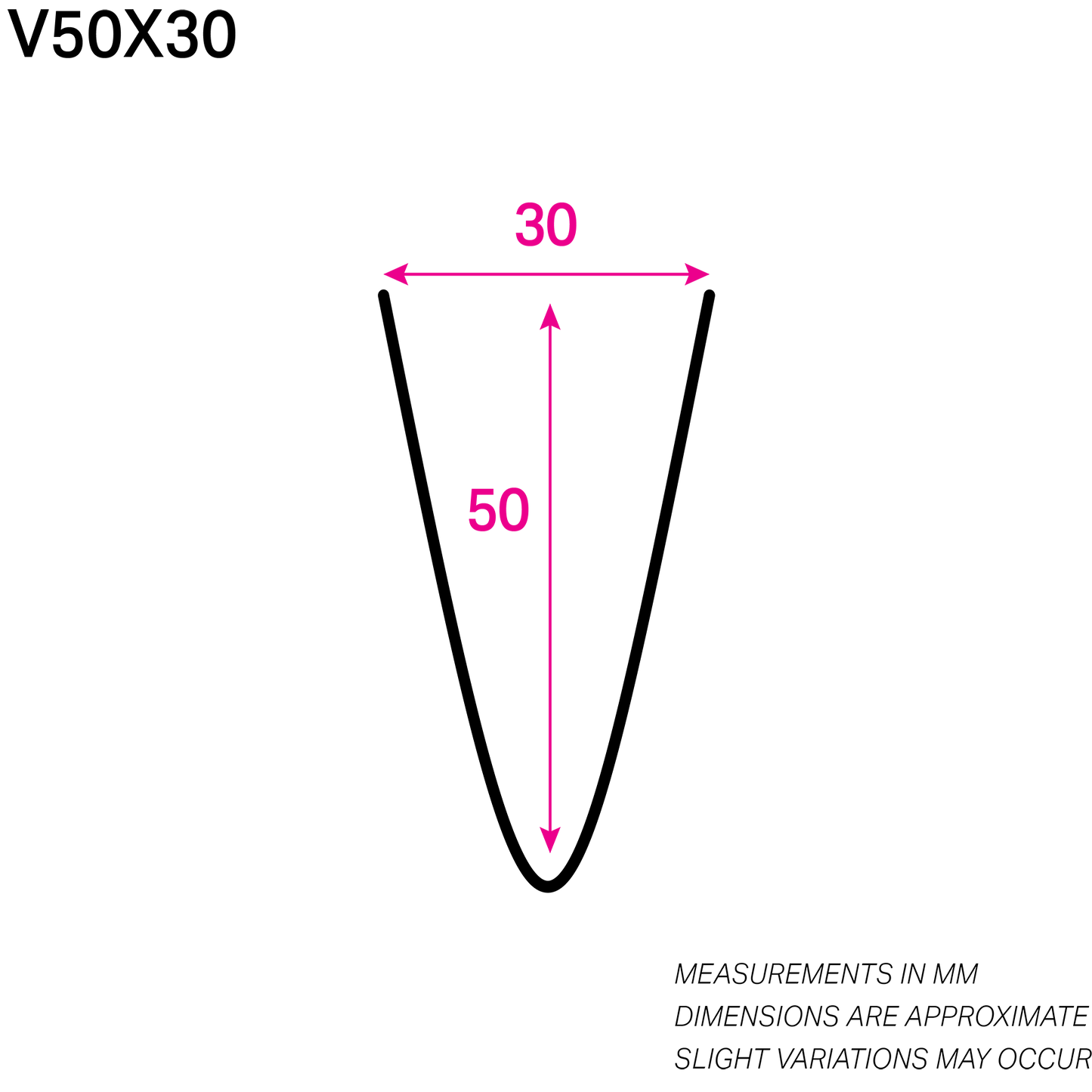 50MM x 30MM NYLON-COATED V WIRE