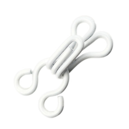 HOOKS & EYES WHITE