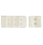 2-HOOK/ 3-ROW 10MM PLUSH BRA HOOK & EYE BACK IVORY