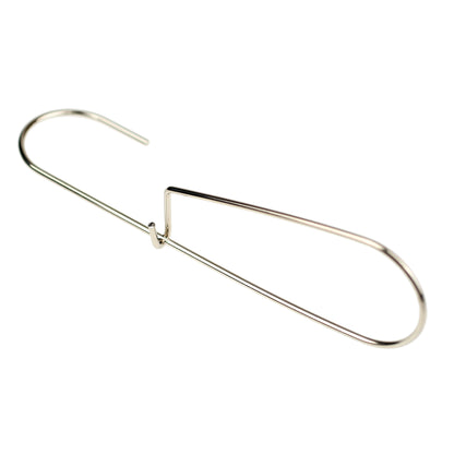 CUSTOM ENGINEERED STEEL PATTERN & UTILITY HOOKS SILVER