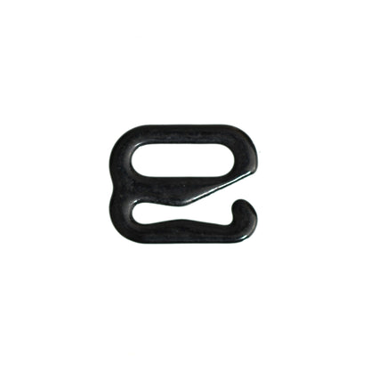 WIDE FORMLINE METAL HOOK BLACK