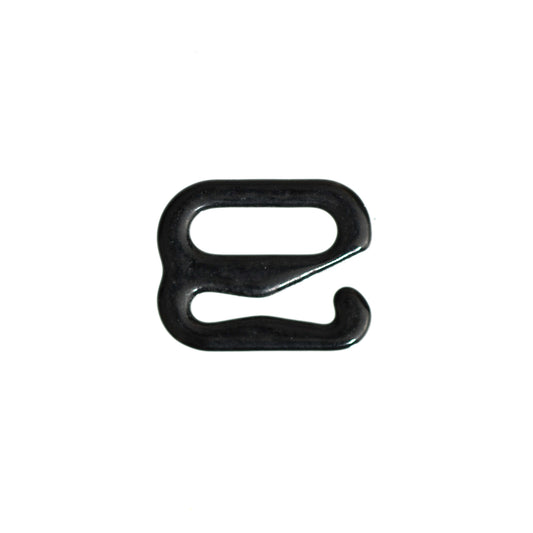 WIDE FORMLINE METAL HOOK BLACK