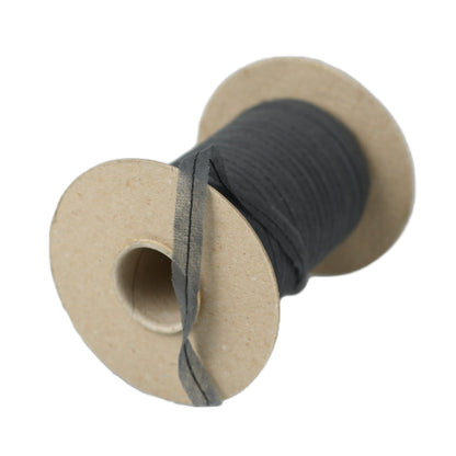 6MM BIAS STITCHED FUSING TAPE CHARCOAL