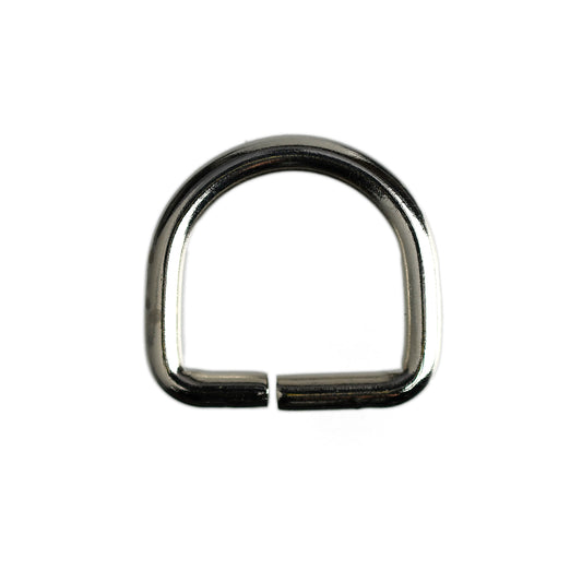 16MM x 14MM SHAPED METAL D-RING