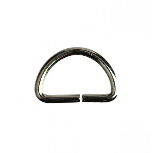 17MM x 9MM SHAPED METAL D-RING