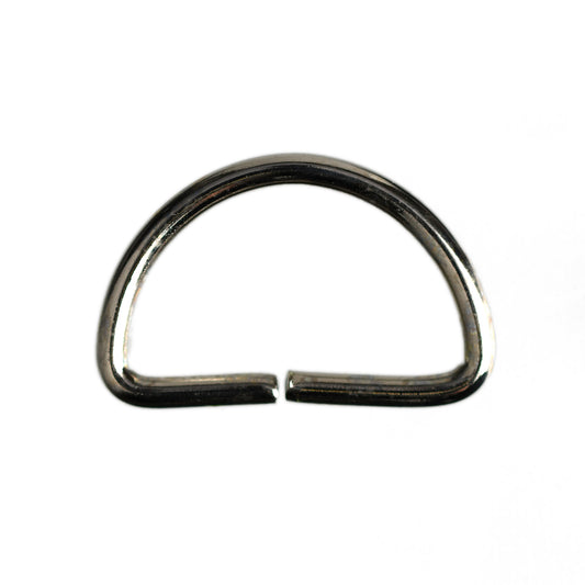 21MM x 12MM SHAPED METAL D-RING